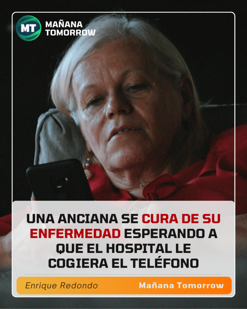 anciana hospital post